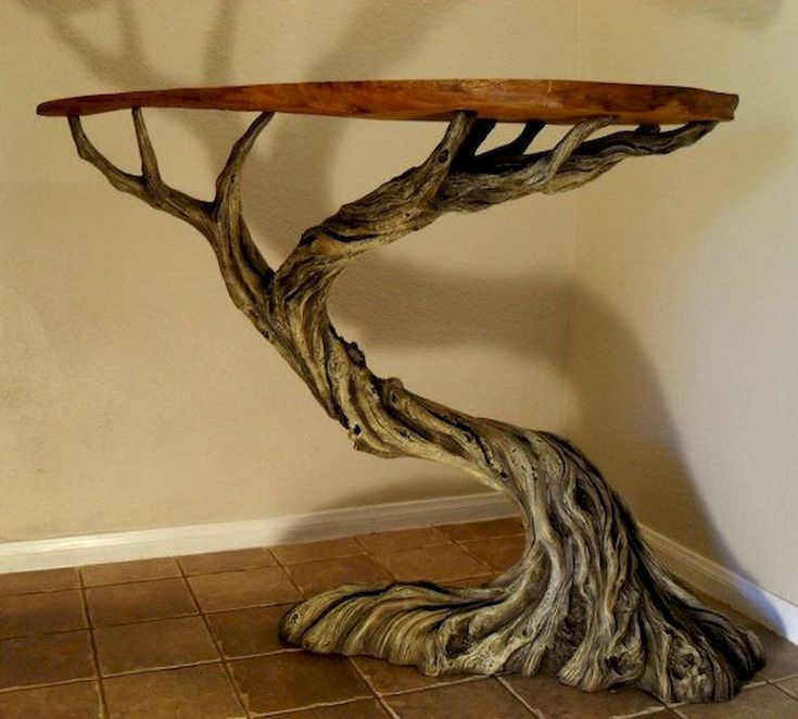 Furniture and Functional Pieces Made from Driftwood