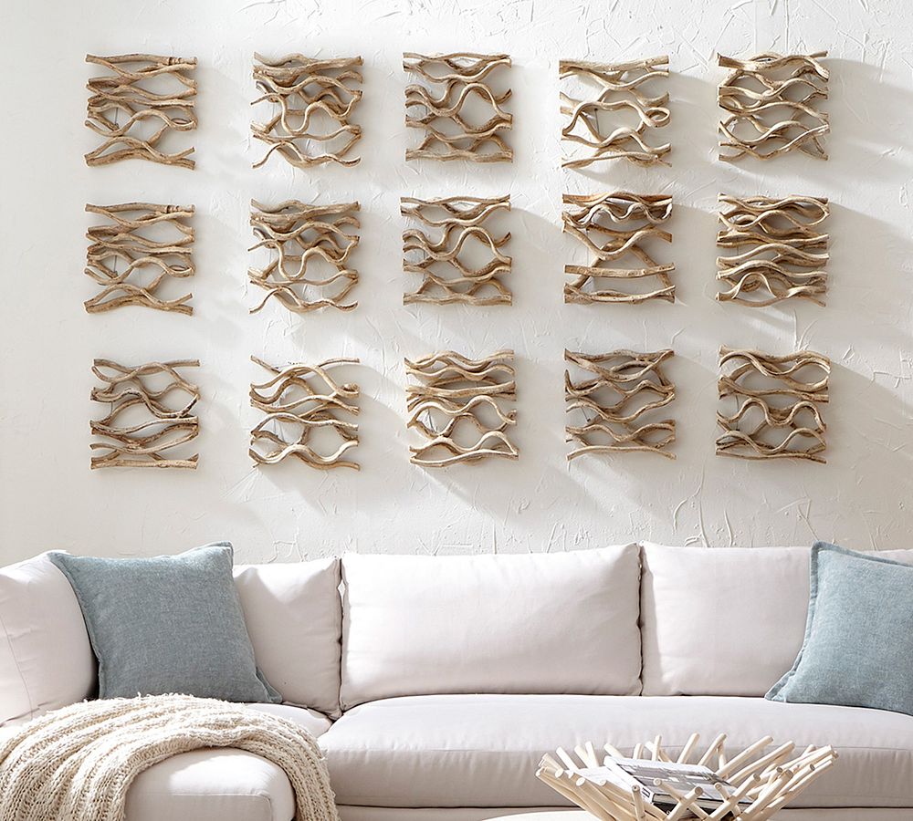 Wall Art and Decorations with Driftwood